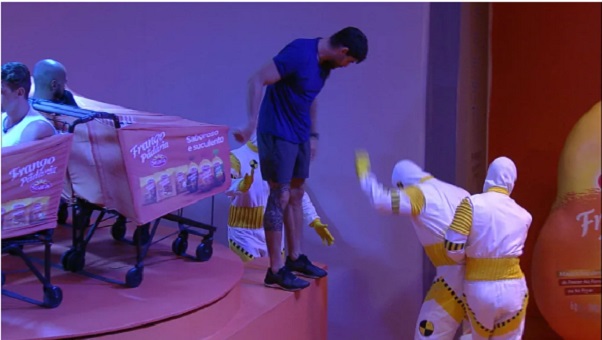 Cara de Sapato é o primeiro a deixar prova do líder e escolhe consequência