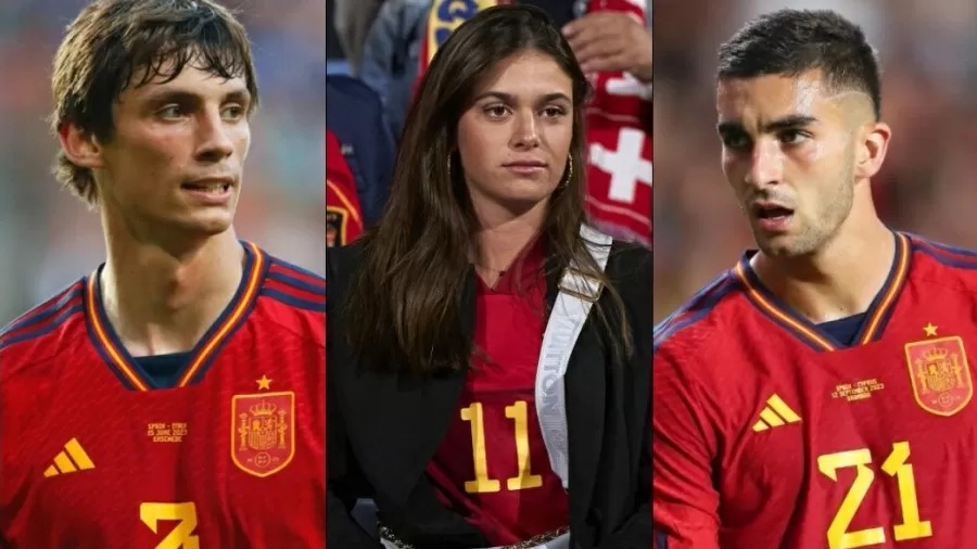 Seleção da Espanha tem triângulo amoroso de jogadores com filha de ex-técnico