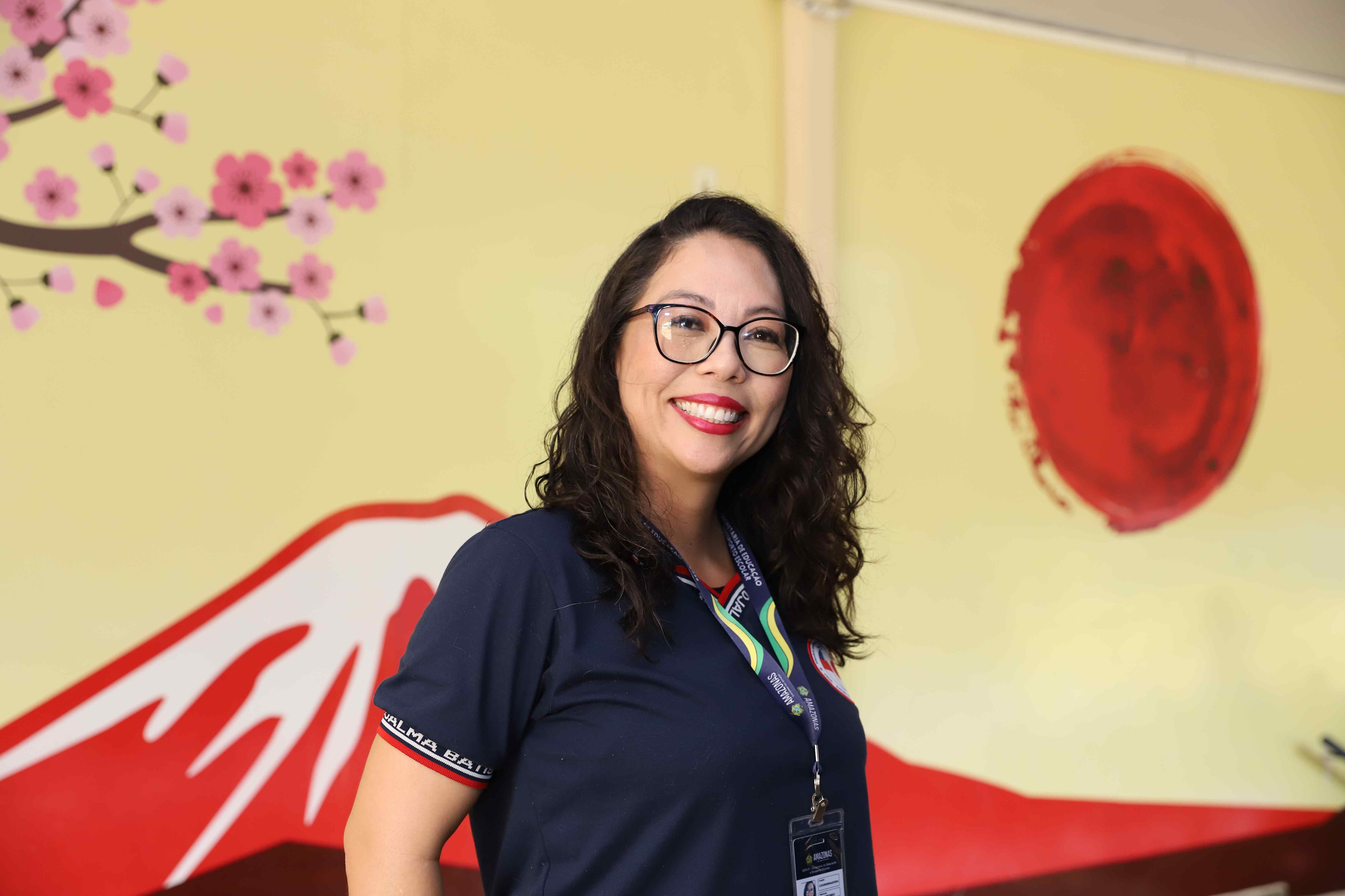 Professora vai ao Japão para falar sobre desafios do ensino da língua japonesa no Amazonas