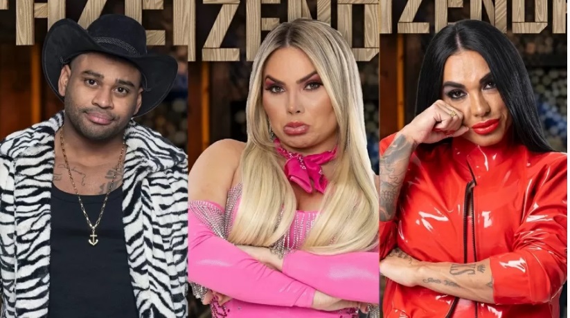 Cezar, Kally e Simioni se enfrentam na roça em A Fazenda