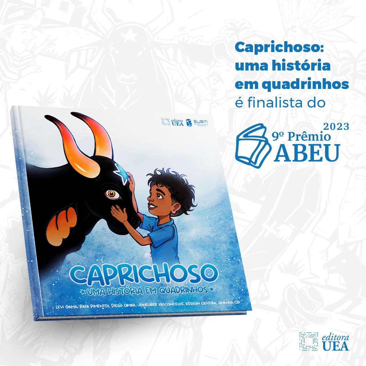 Editora da UEA é finalista do 9º Prêmio Abeu na categoria literatura infantil
