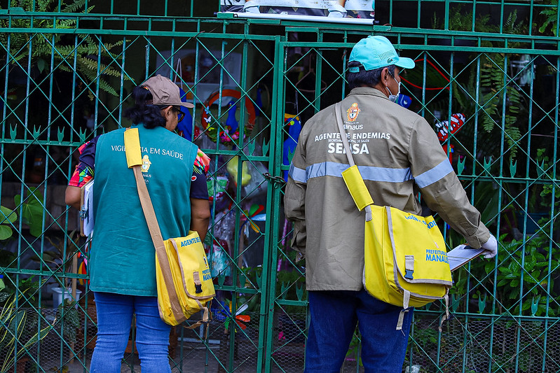 Mais de 25 mil imóveis serão vistoriados durante levantamento de infestação do Aedes aegypti em Manaus