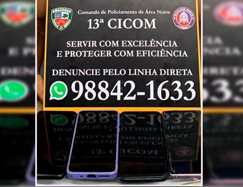 Dupla é presa por roubo após vítima rastrear celular em Manaus