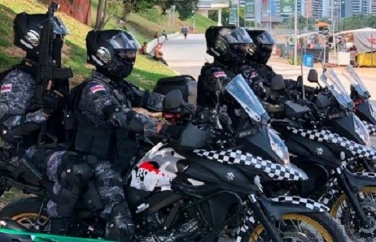 Foragido é preso após tentar fugir da Rocam no Novo Israel