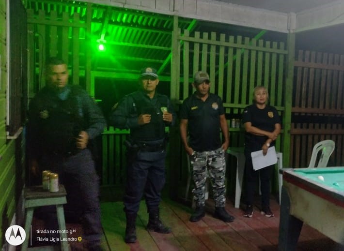 Adolescentes são apreendidos com drogas durante fiscalização em bares em Amaturá