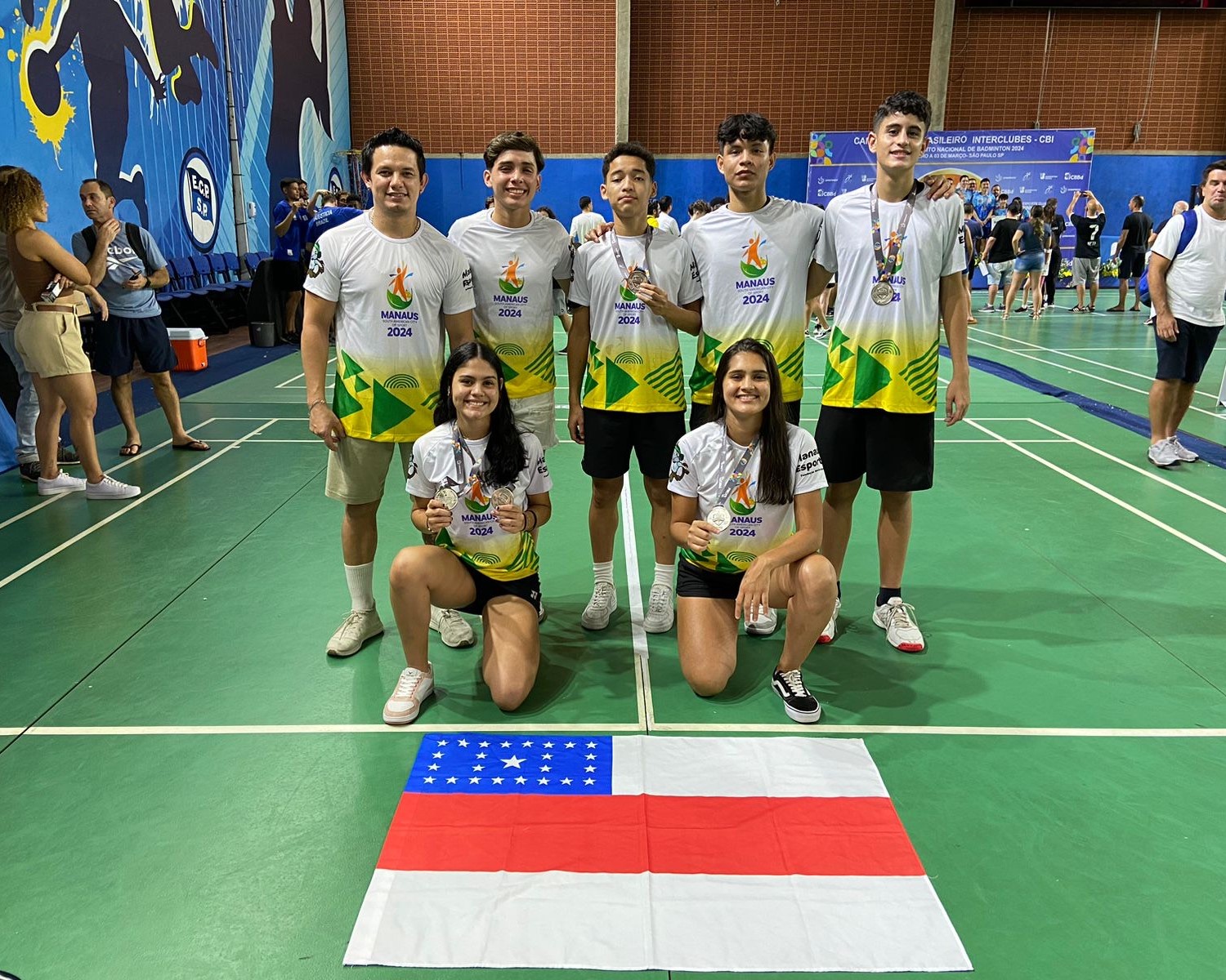 Atletas de badminton do 'Manaus Olímpica' conquistam medalhas em Circuito Nacional