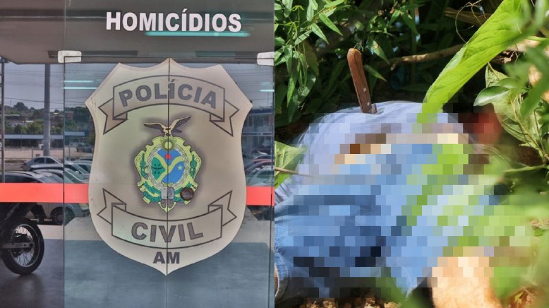 Homem é preso suspeito de matar o tio a facadas em Manaus