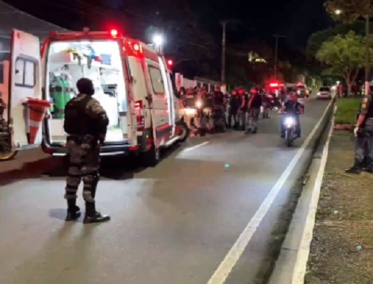 Homem morre após ser atropelado por policiais da Rocam em Manaus