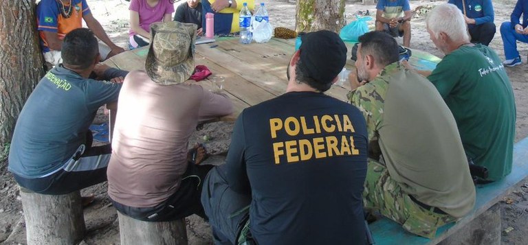 PF realiza missão para acompanhar investigações sobre o "Massacre do Rio Abacaxis"