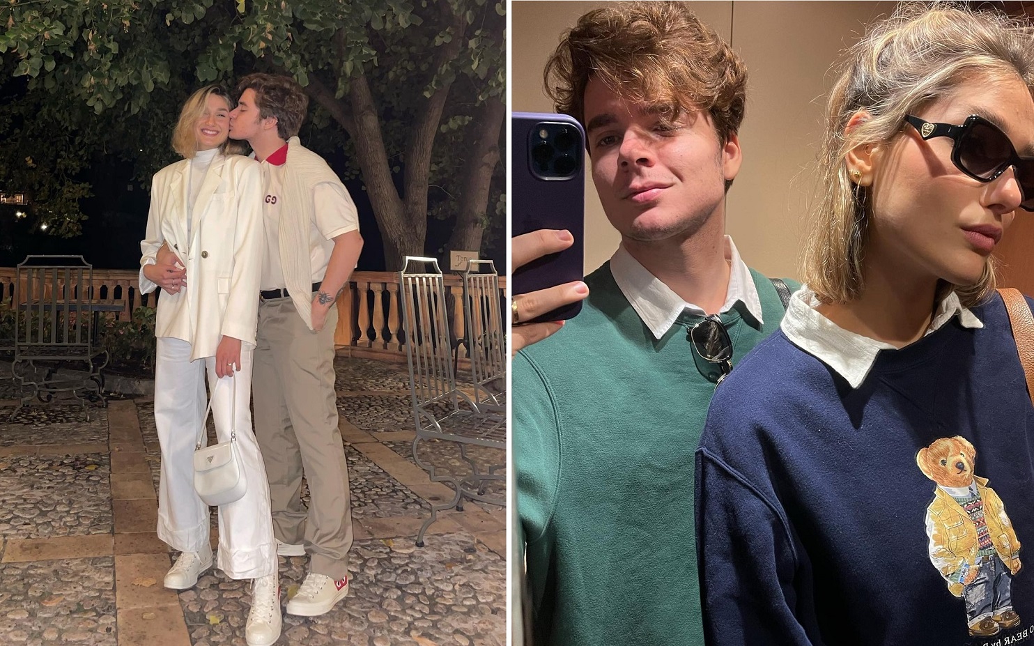 De cabelo novo, Sasha Meneghel comemora 4 meses de casada em viagem internacional