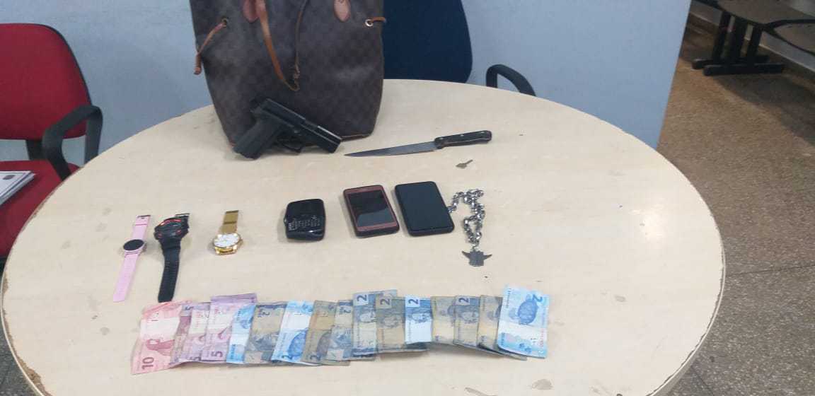 Dupla é presa por assalto a ônibus em Manaus