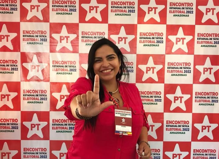 PT indica Anne Moura como vice-governadora de Braga no Amazonas