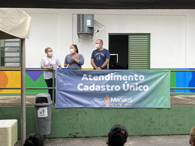 Mutirão de atendimento para o Cadastro Único é realizado nesta quinta em Manaus