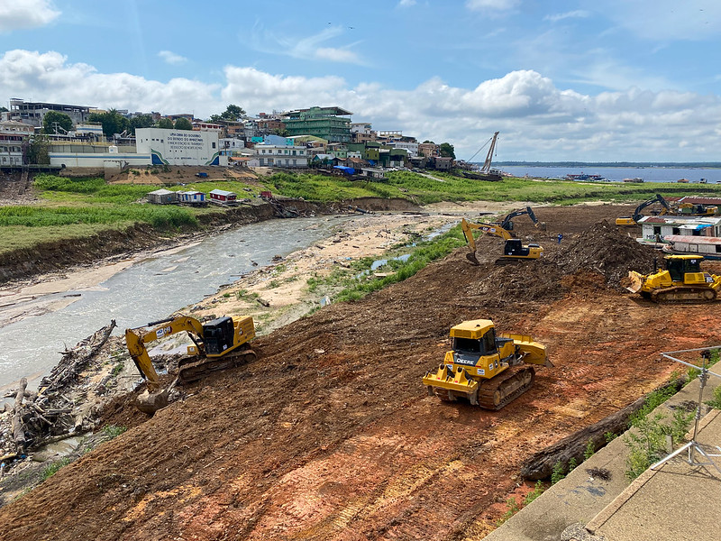 Com recurso do governo federal, Manaus terá serviço de desassoreamento de igarapés