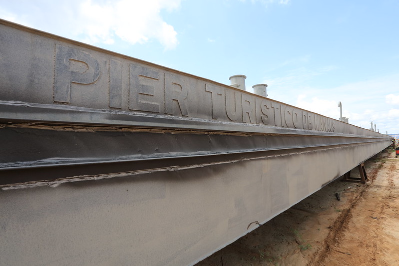 Com bandas e atrações esportivas, Píer Turístico Manaus 355 é inaugurado neste domingo