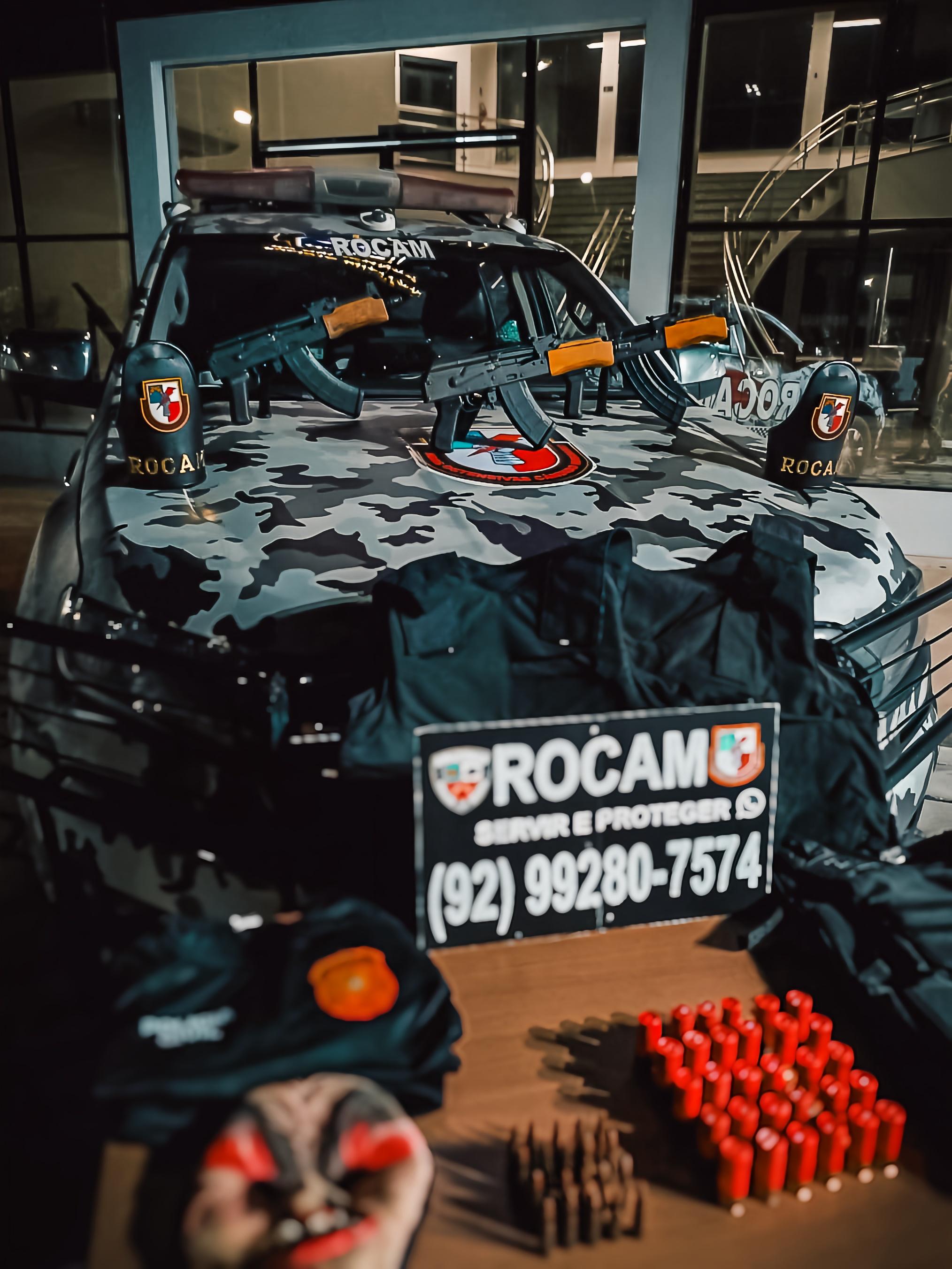 Preso com fuzis e arsenal de guerra caiu do telhado durante fuga na Colônia Oliveira Machado