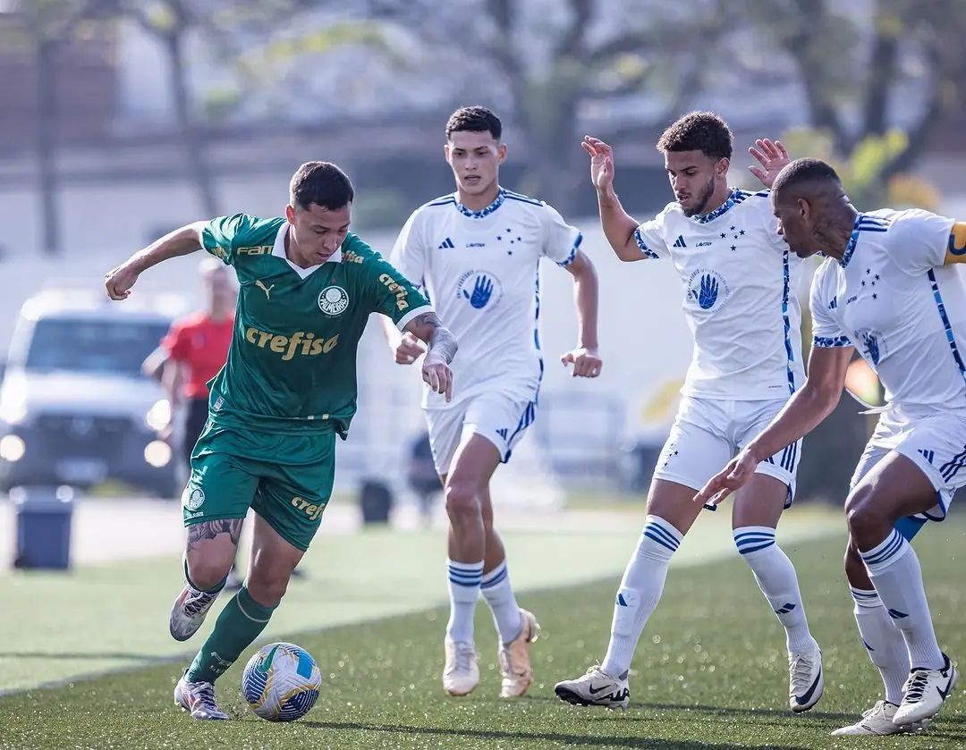 CBF define datas das finais do Brasileiro sub-20 entre Palmeiras e Cruzeiro