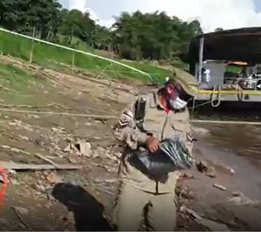 Homem sai para nadar e é achado morto no Rio Amazonas