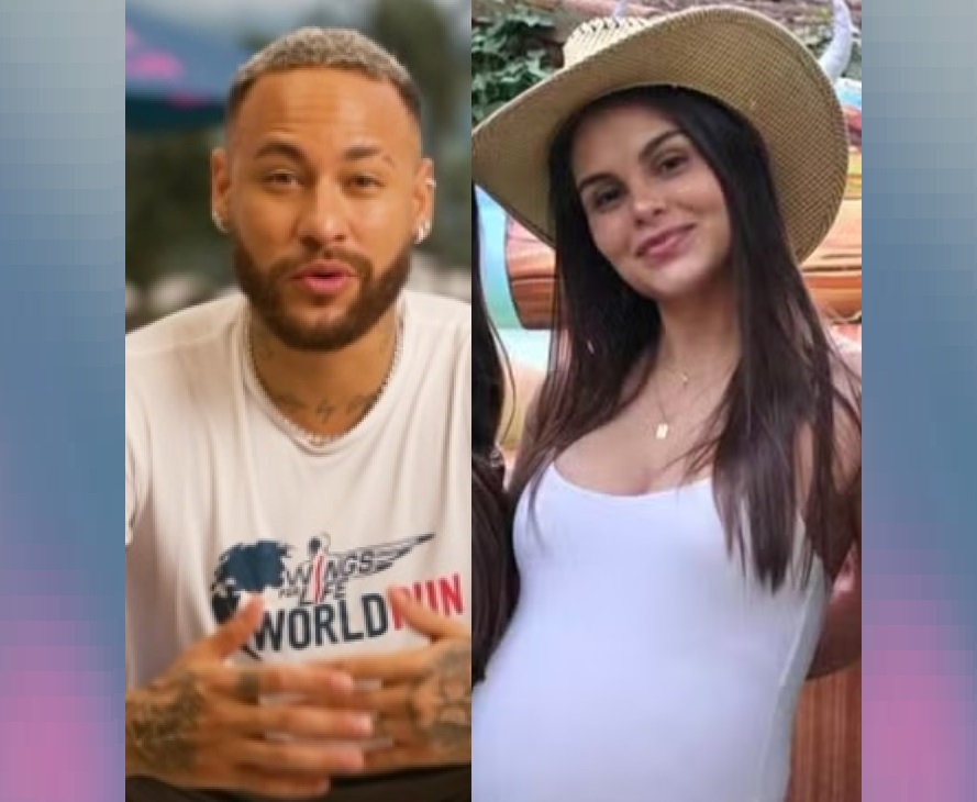 Neymar e filho vão à maternidade visitar Helena, 3ª filha do jogador