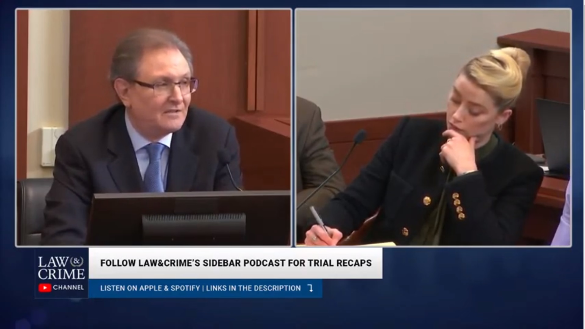 Testemunhas dizem que vídeo de Johnny Depp e fotos de Amber Heard foram editados