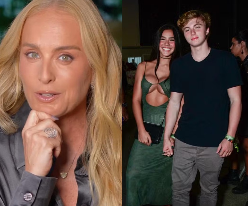 Angélica curte comentário chamando nora de “barraqueira”