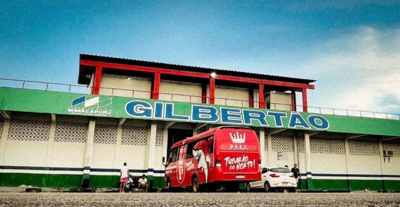 Estádio Gilbertão vira ponto de coleta de doações para o RS