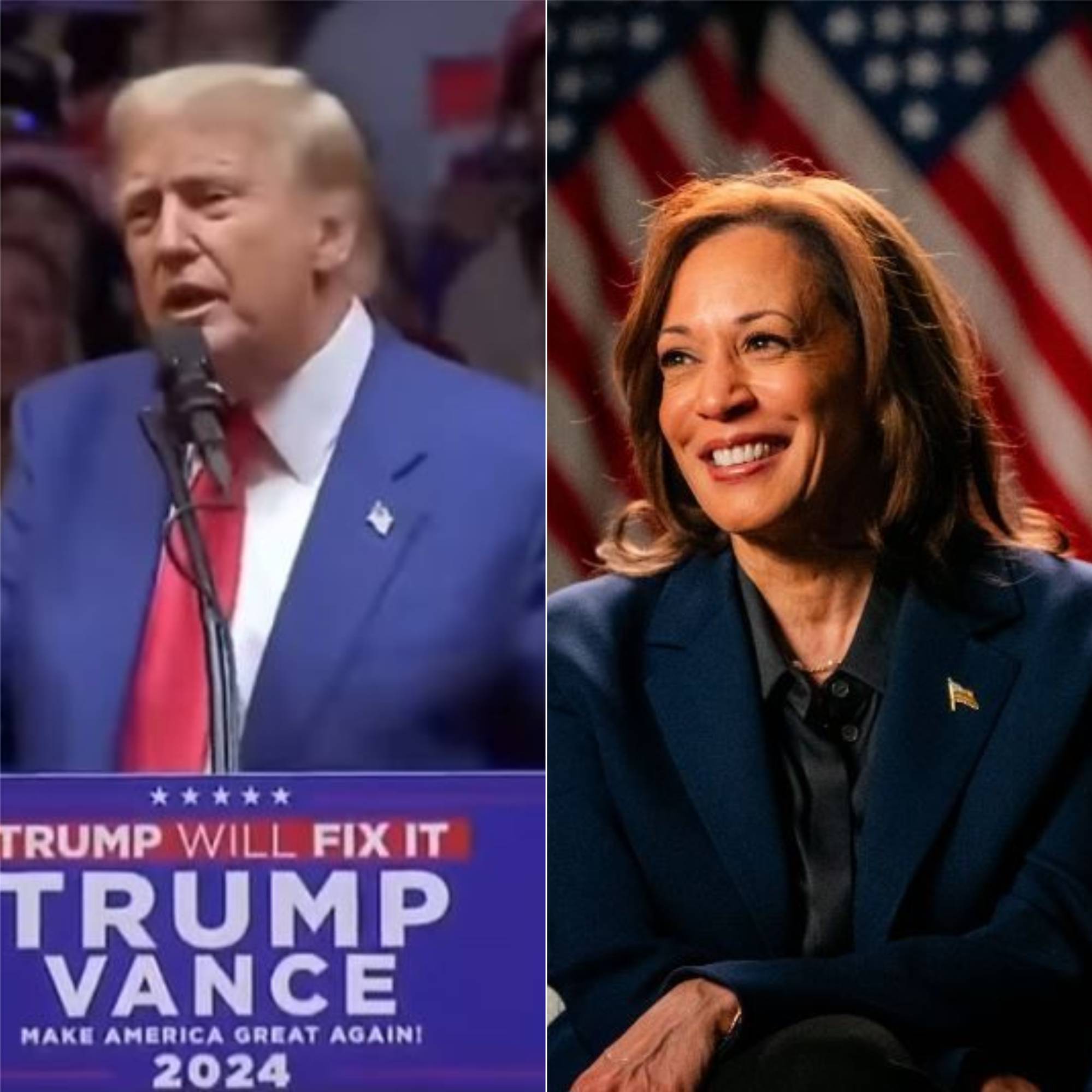 Trump alcança 267 votos no Colégio Eleitoral contra 224 de Kamala Harris