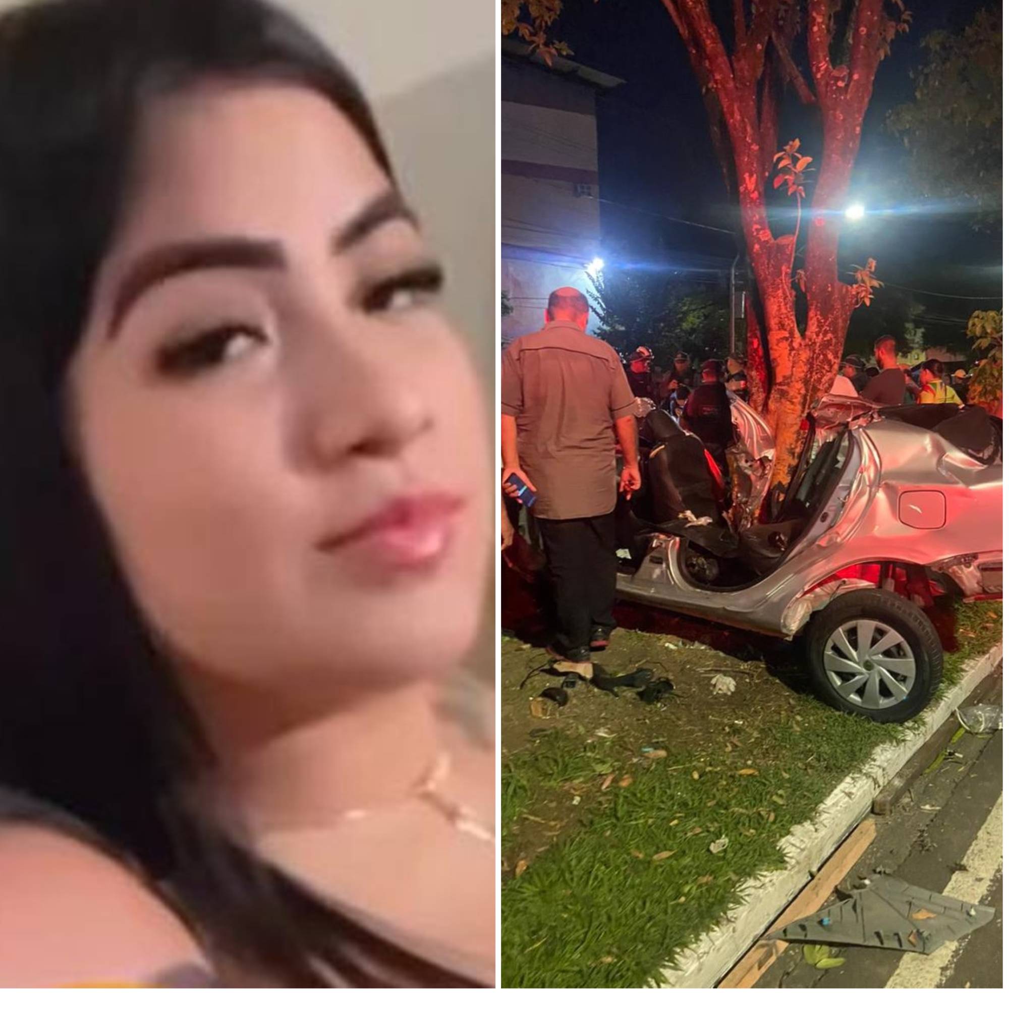 Mulher e garota de 15 anos que morreram em acidente em Manaus eram parentes