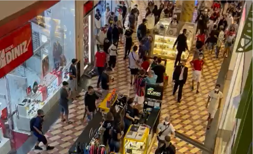 Adolescentes são detidos após agredirem clientes e funcionários no Manauara Shopping