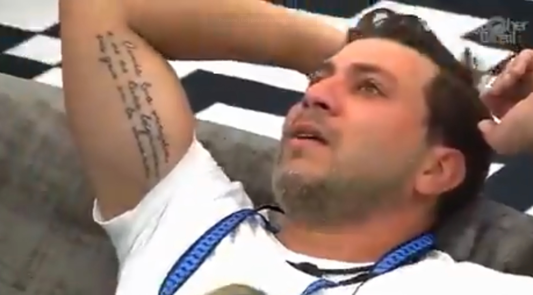 Veja o vídeo da esposa de Caio que fez o brother fazer as malas  