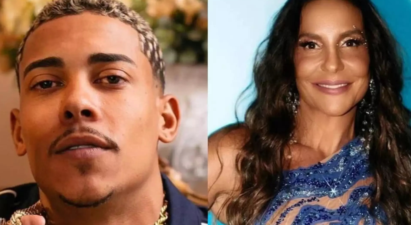 MC Poze segue Ivete no Instagram e internet cria teorias: "Novo casal?"