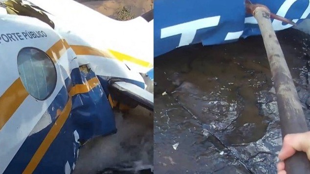 Vídeo mostra bombeiro tentando abrir avião de Marília Mendonça e relato surpreende