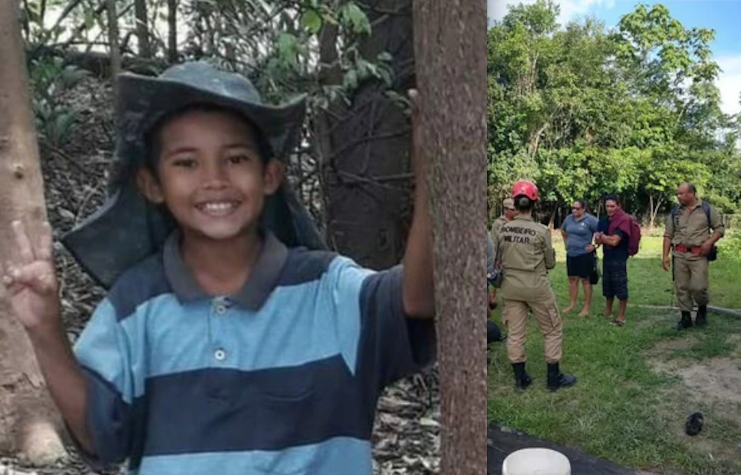 Bombeiros encerram buscas por menino Gabriel após 11 dias desaparecido no Amazonas
