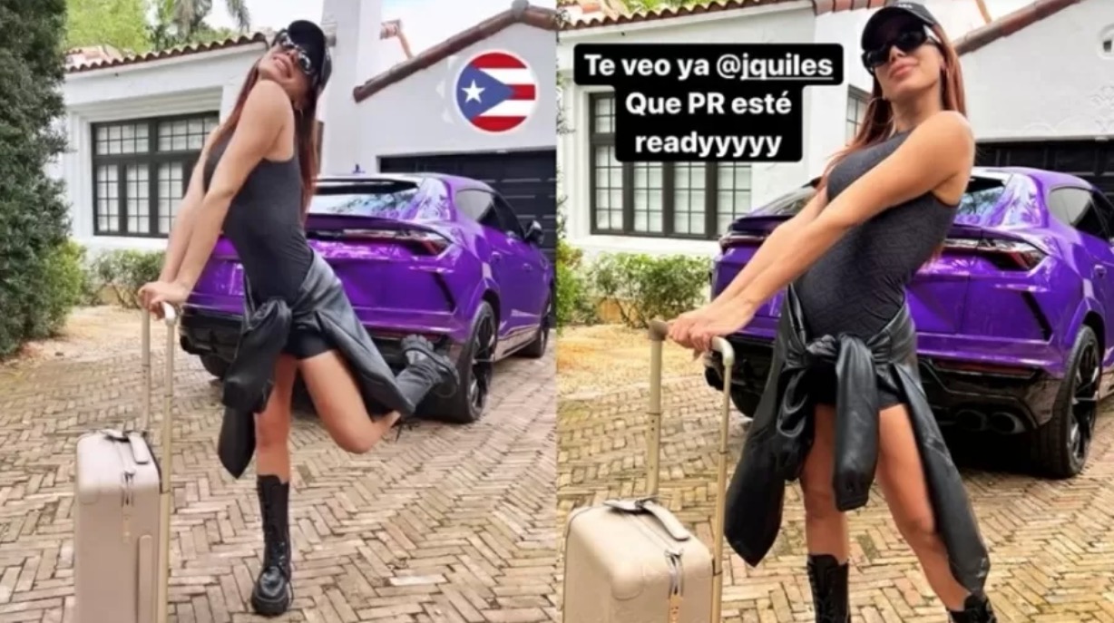 Anitta ostenta Lamborghini avaliada em R$ 3 milhões