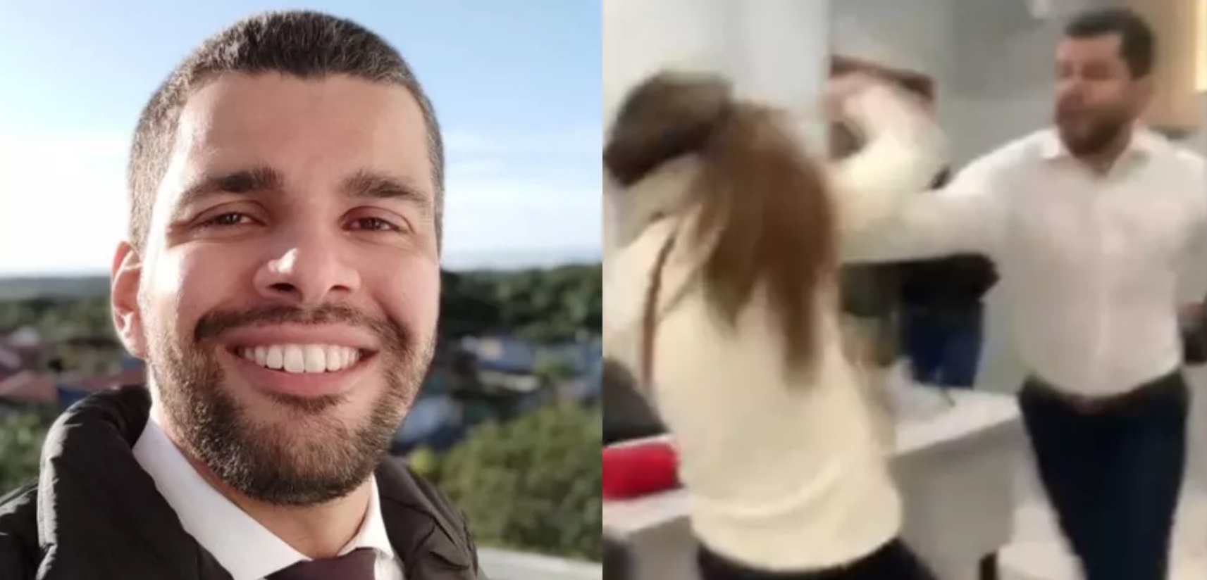 Homem que espancou procuradora durante o expediente é preso