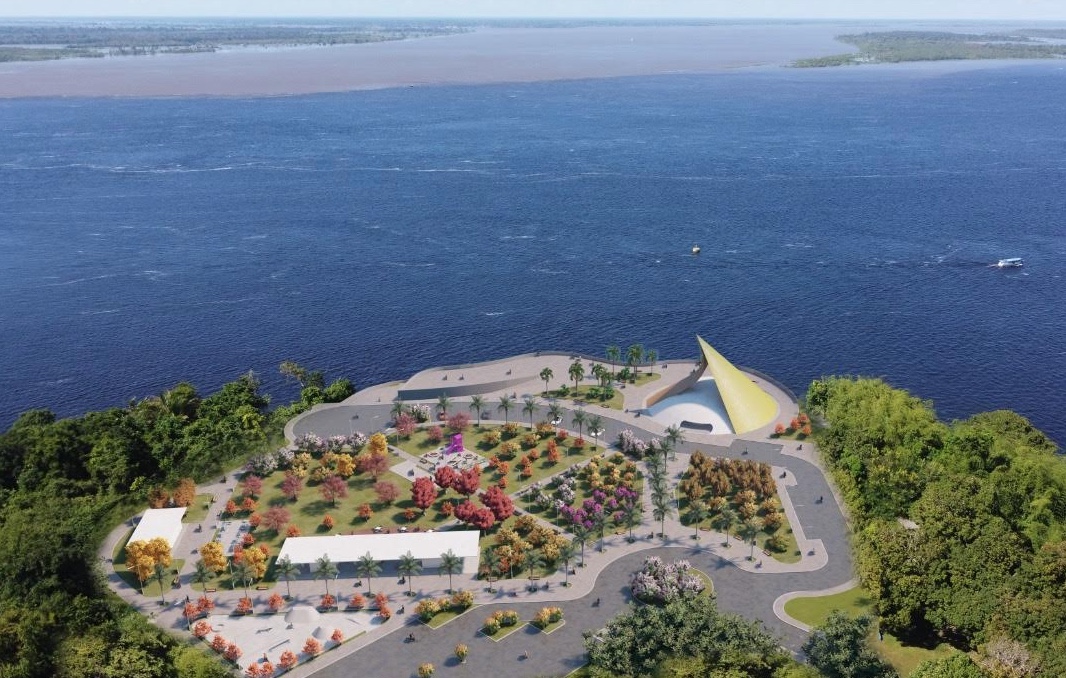 David Almeida anuncia data de entrega do parque Encontro das Águas