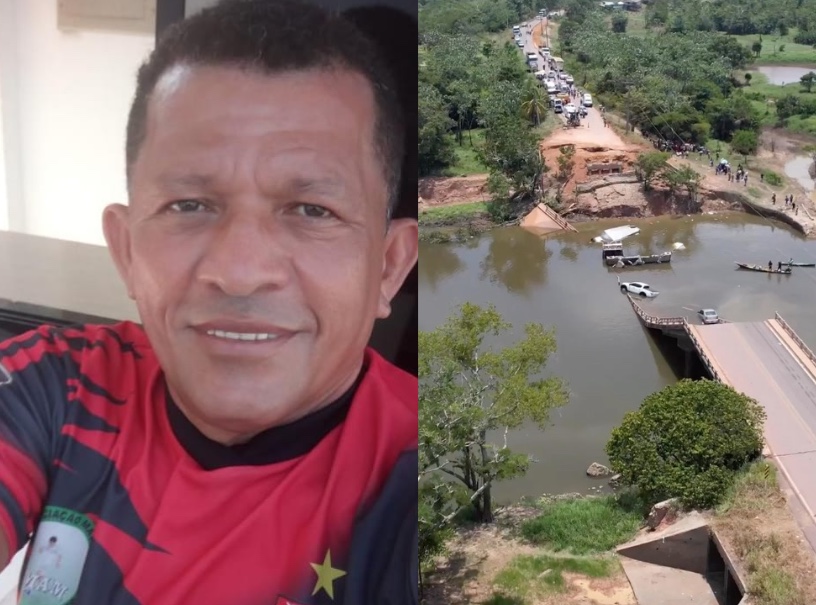 Esposa viu marido cair no rio após ponte desabar no Amazonas; família faz apelo