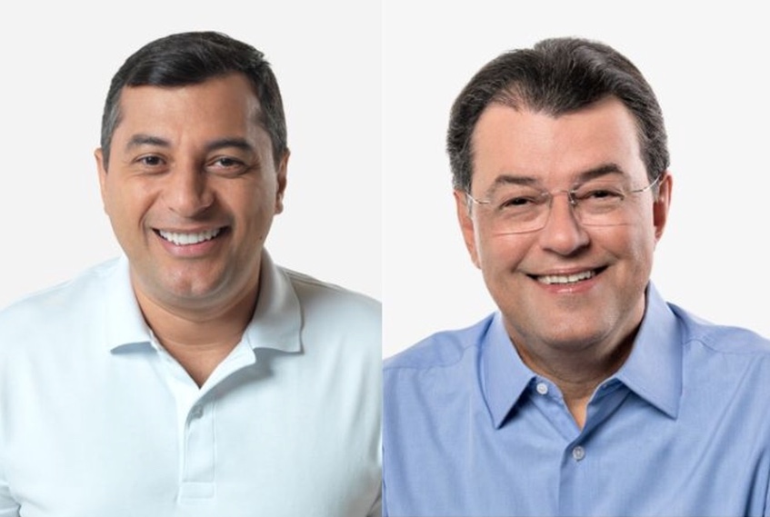 Wilson Lima e Eduardo Braga vão disputar no 2º turno o Governo do Amazonas