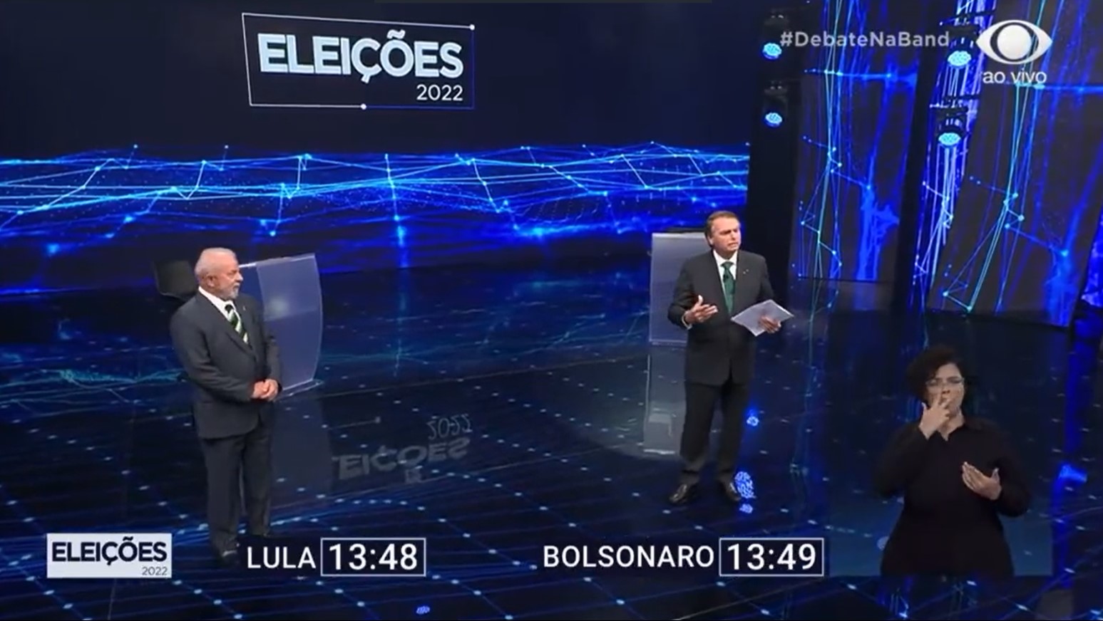 ‘Fez discurso no caixão da esposa e agora lamenta pela sogra’, diz Bolsonaro a Lula ao falarem sobre Covid