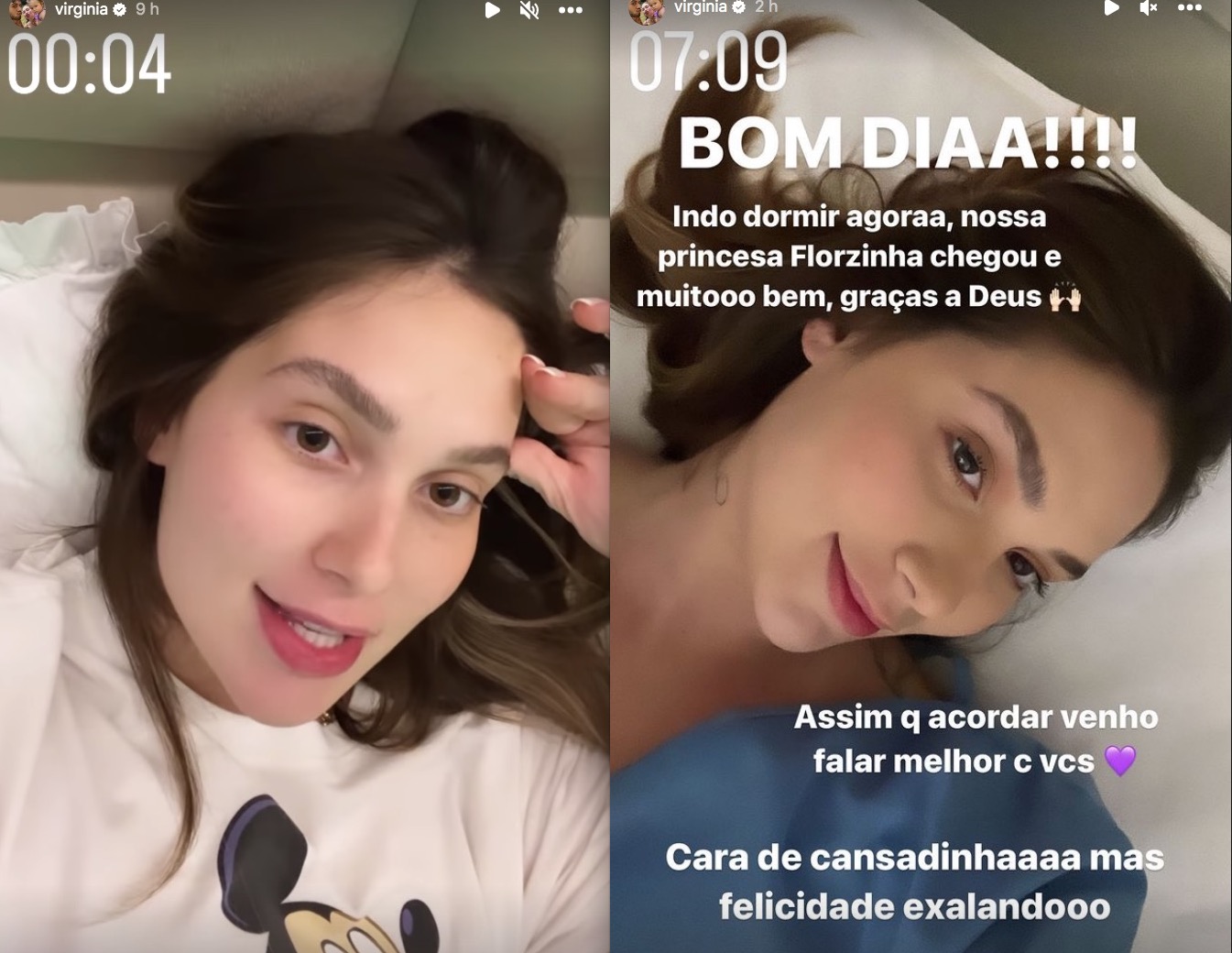 Virgínia Fonseca dá à luz Maria Flor; segunda filha com Zé Felipe 