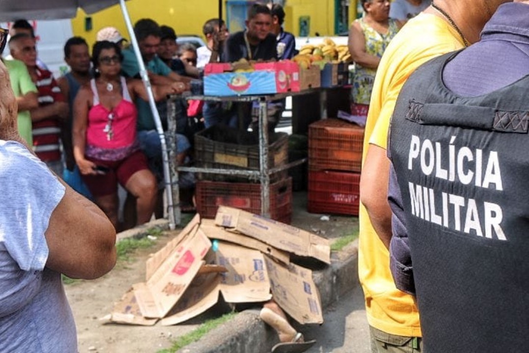 No feriado, idoso é assassinado na Feira do Morrinho em Manaus