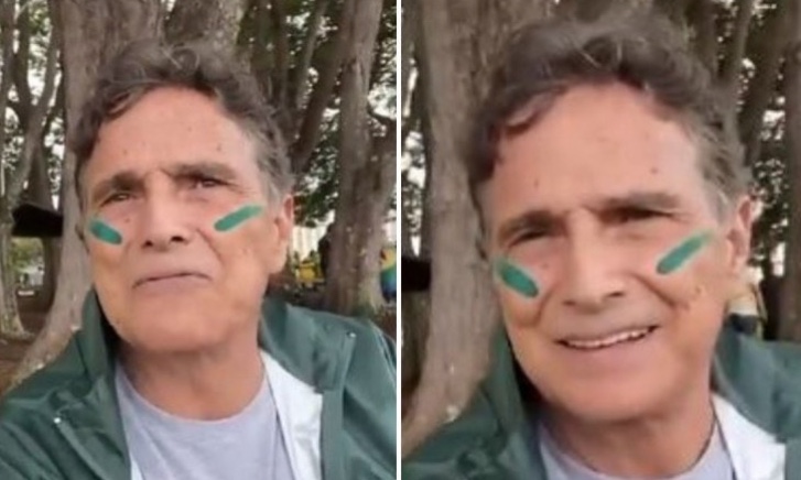 Bolsonarista, Nelson Piquet participa de manifestação e pede ‘Lula no cemitério'