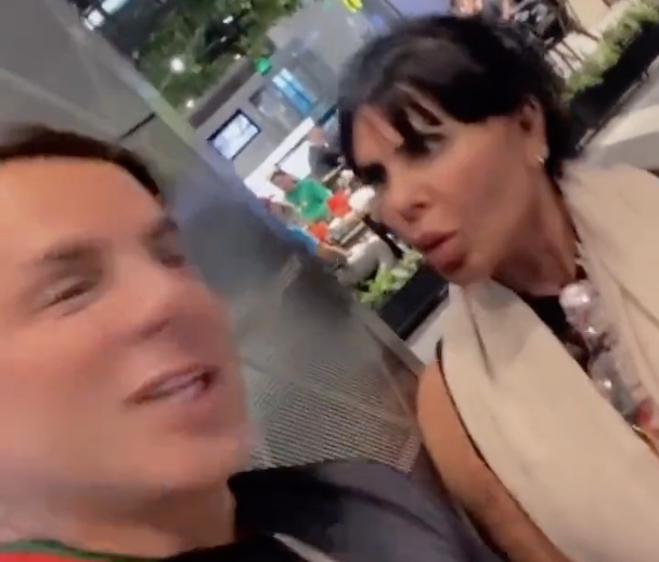 Gretchen se assusta e repreende atitude do marido no Catar: 'está doido?'