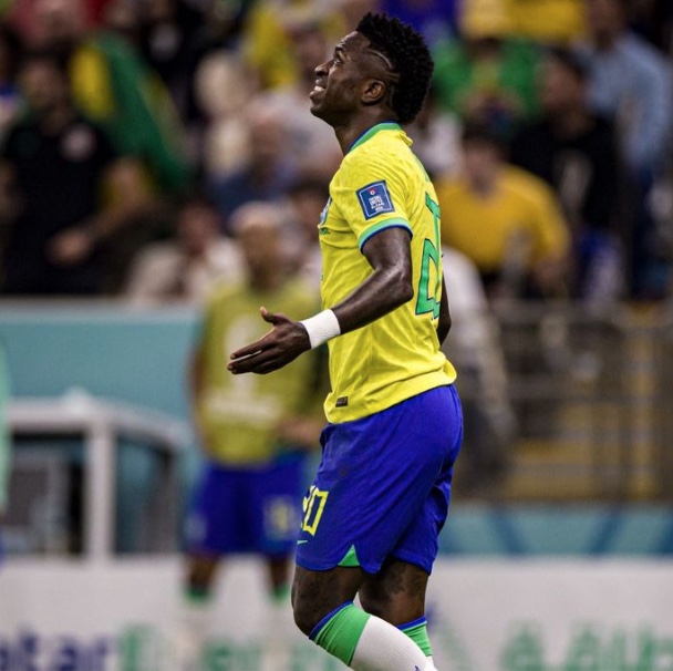 Em menos de 10 minutos, Vini Júnior abre o placar contra Coreia do Sul