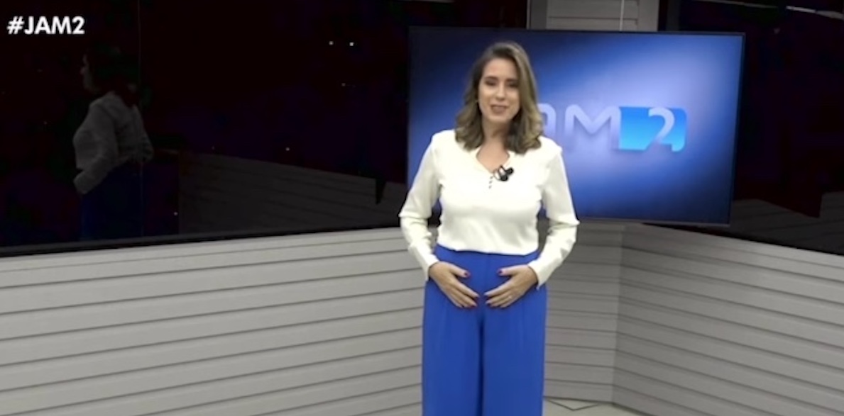 Apresentadora do JAM2, Luana Borba, anuncia gravidez