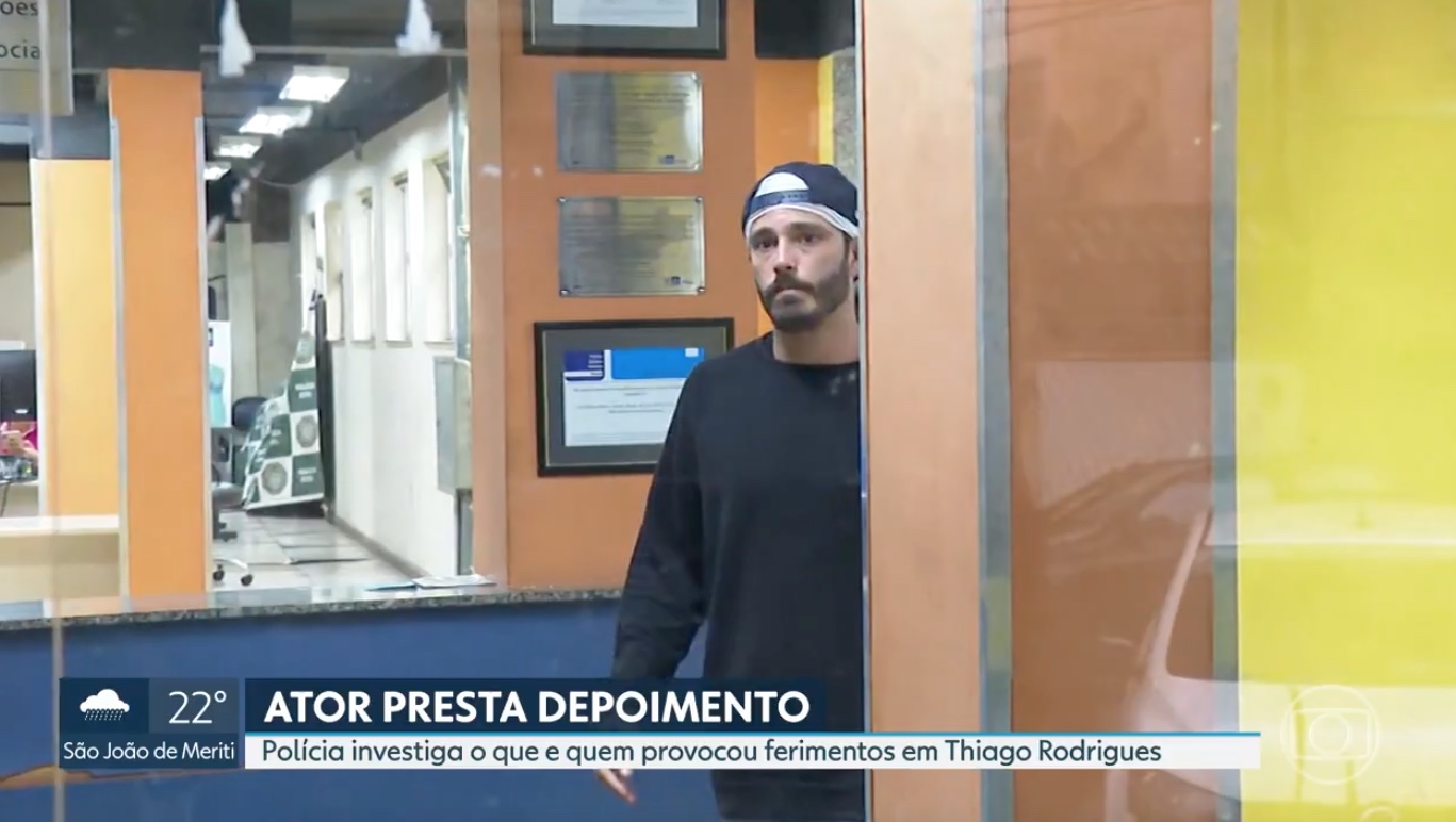 Câmeras mostram Thiago Rodrigues discutindo com casal em festa; polícia tem 3 linhas de investigação