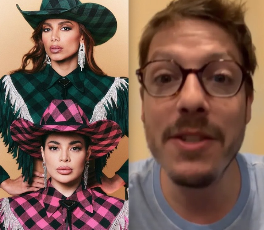 Amiga de Gkay, Anitta elogia Fábio Porchat após críticas à influencer: 'precisa mesmo ouvir'