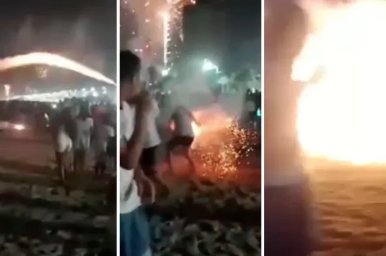 Polícia pede prisão temporária de homem que soltou rojão e matou mulher no Réveillon