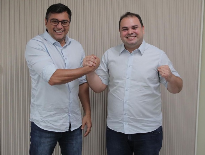 Wilson Lima declara apoio à reeleição de Roberto Cidade à presidência da Aleam