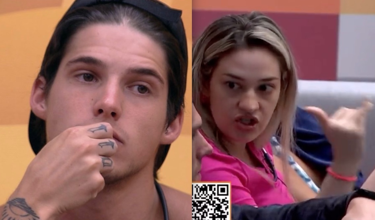 Marília descobre que Gabriel fala mal pelas costas e promete causar: 'não sou de leva e traz'